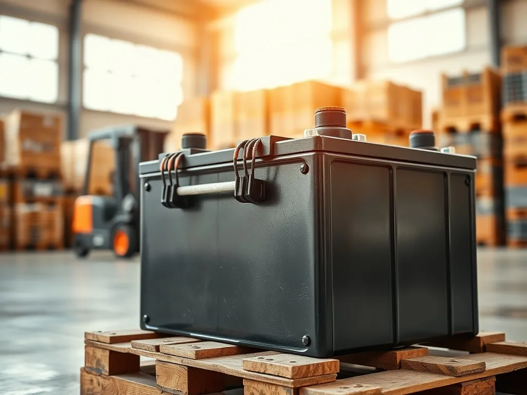 Akumulator do wózka widłowego – jaki wybrać i na co zwrócić uwagę?